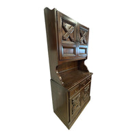 Dario Dark Wood Hutch