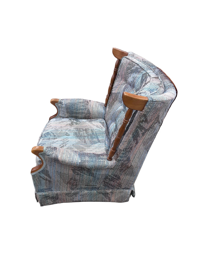 Vintage Cushioned Rocking Chair
