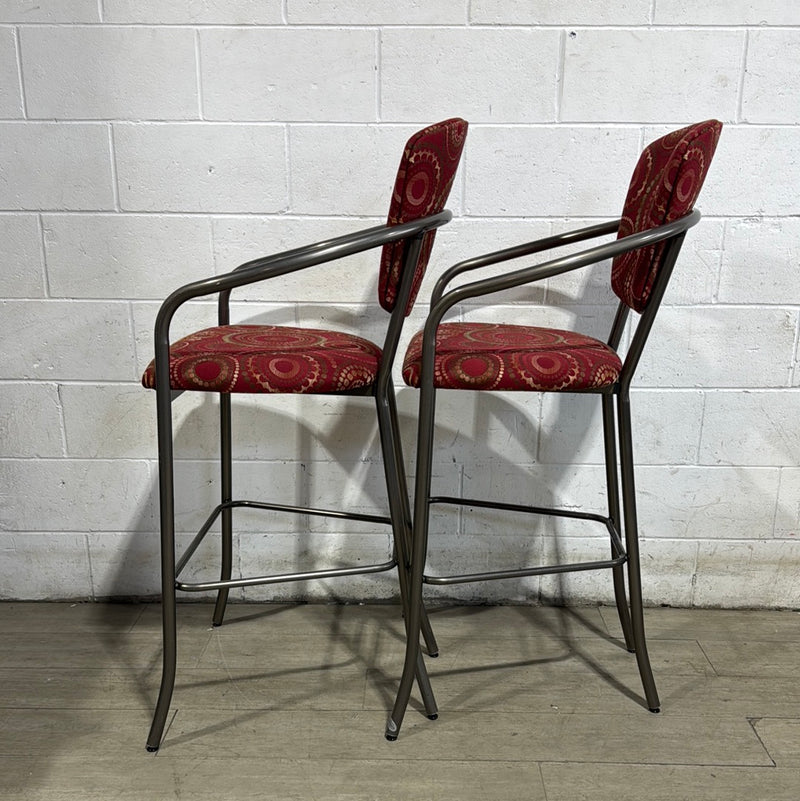 Kotor Burgundy Bar Stools