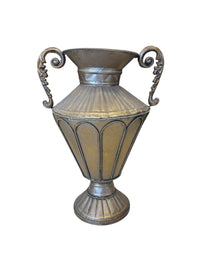 Amphora Metal Vase
