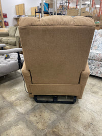 Tan Electric Recliner Chair