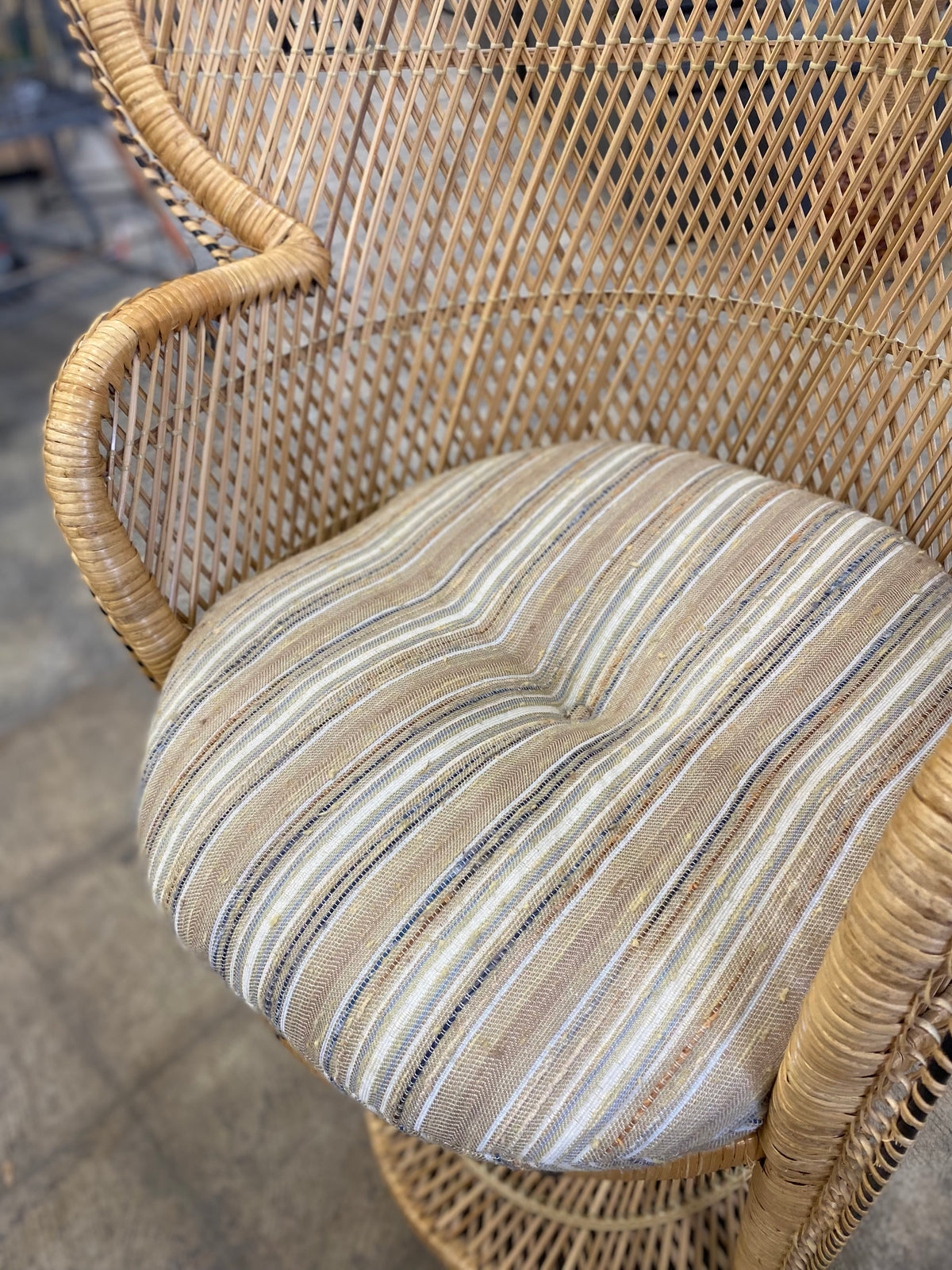 Rattan Peacock Chair