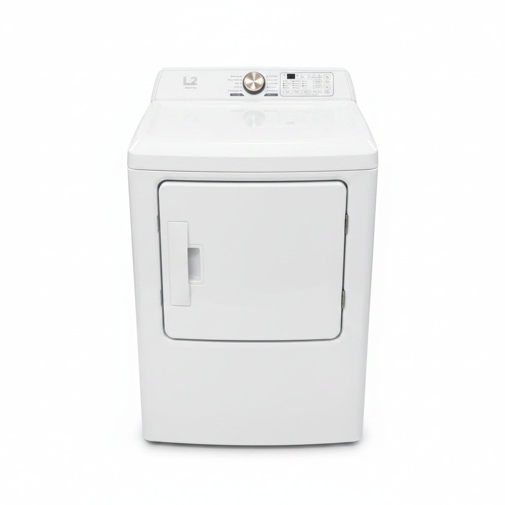 White L2 Front-Loading Electric Dryer