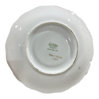 Edelstein Bavarian "Maria Theresia" White and Gold Teacup and Saucer Set