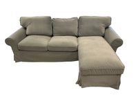Light Green Loveseat Sectional