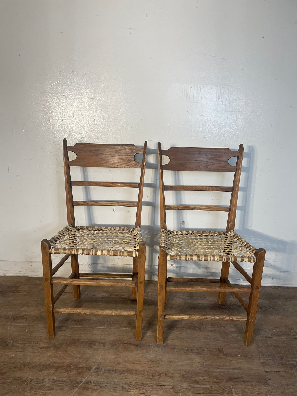Shoelace Dining Chairs - Set of 2
