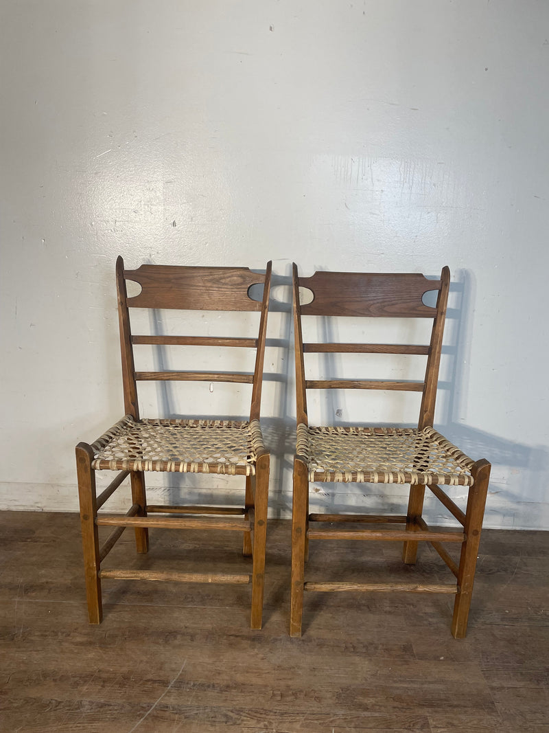 Shoelace Dining Chairs - Set of 2
