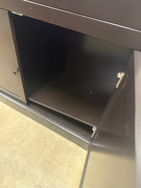 Midnight Brown Wood Sideboard