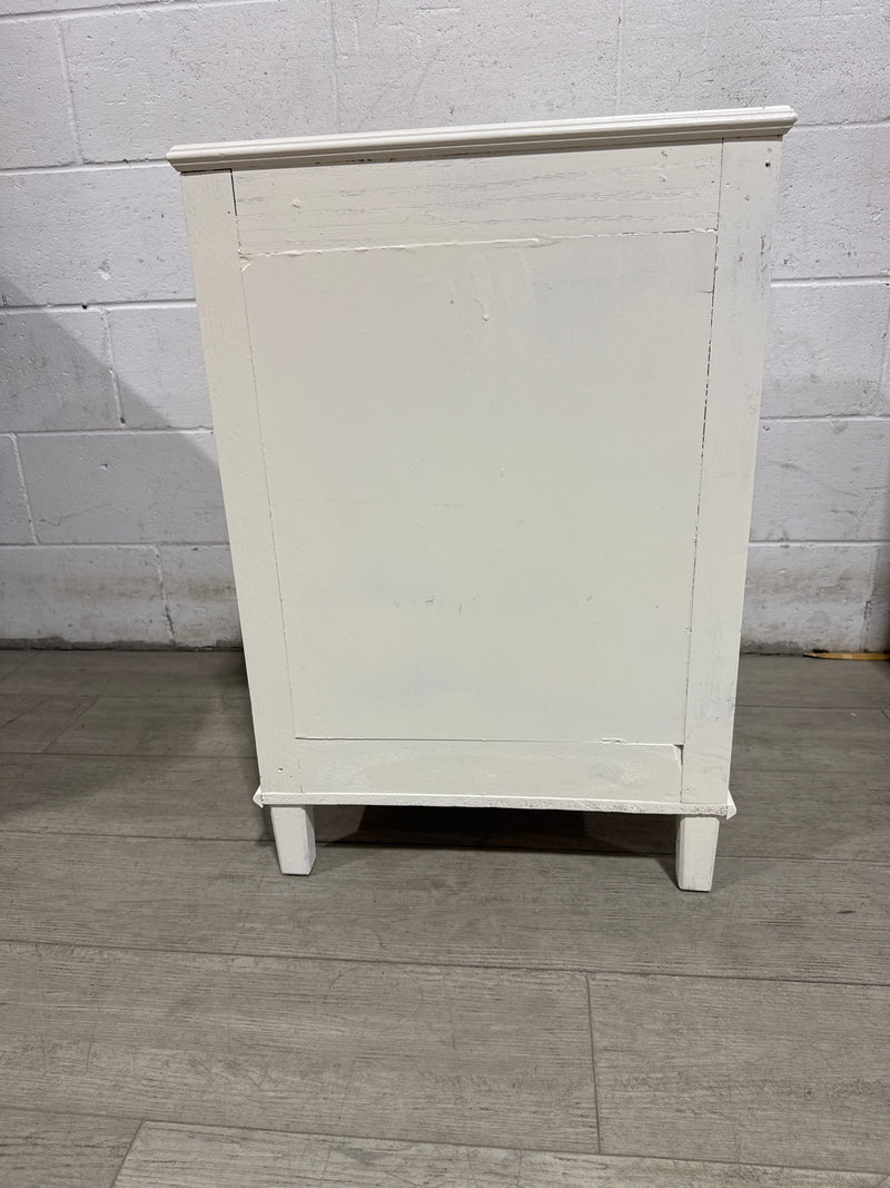 White Bed Side Table/Cabinet