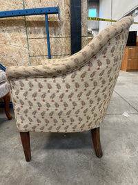 32"W Beige Tub Chair