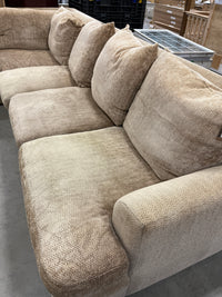 12’ x 9.5’ Sectional Sofa in Caramel