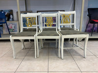 Classic Lyre-Back Dinning Chairs Set