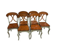 Marchella Sage Dining Chairs Set - A Set of Six