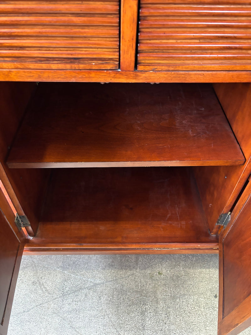 50"W Two Tier Maple Hutch Buffet