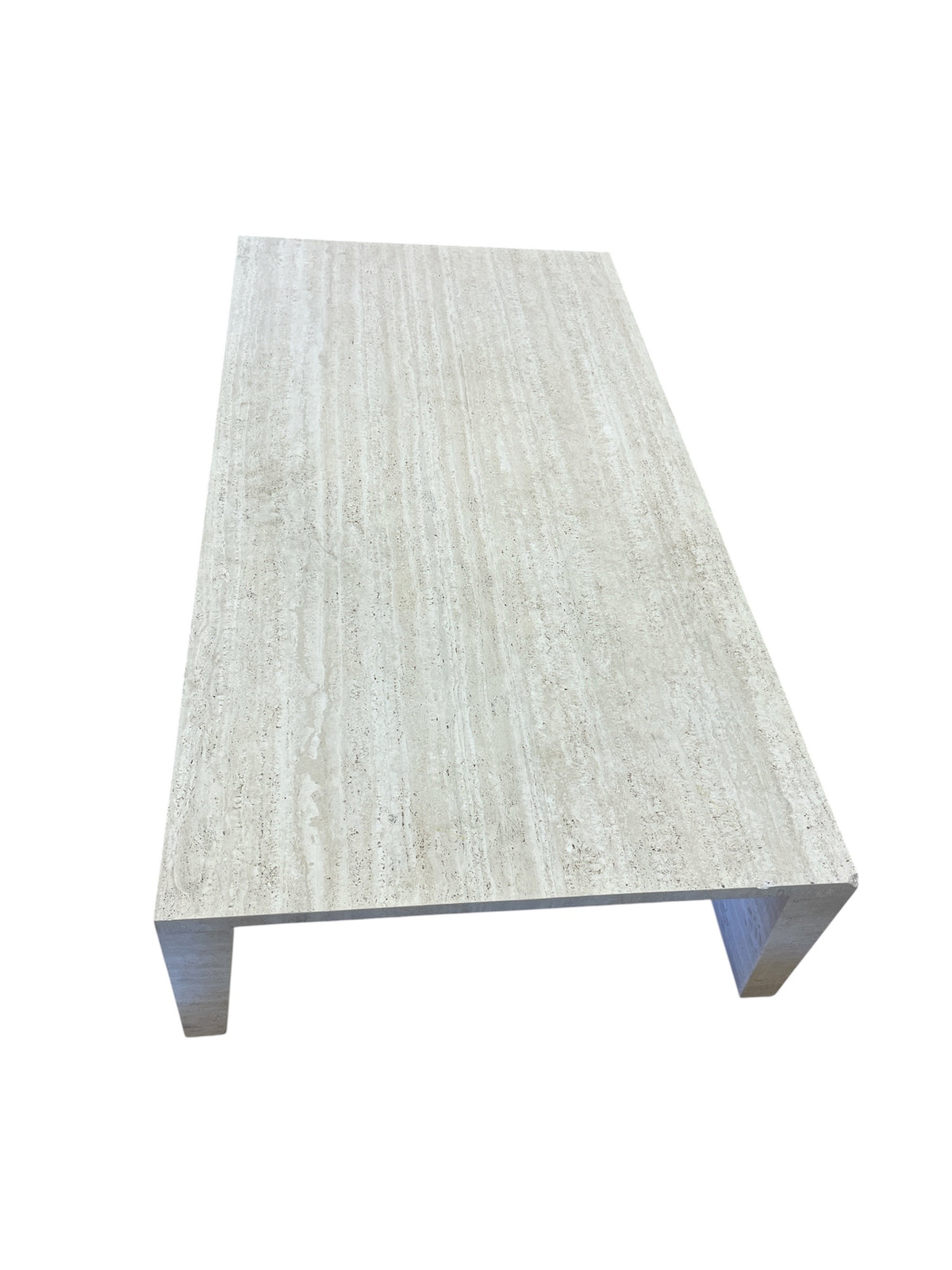 Modern Travertine Coffee Table