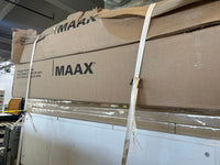 MAAX Alaska 60L x 32W x 7H Rectangular Centre Drain Fibreglass Shower Base Pan in White