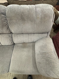 Grey Fabric 3-Seater Sofa