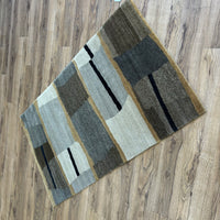 3x5-ft Taba Blackstone Rug, 100% Wool, 2-0047301