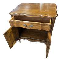 WHITE Provincial Night Stand