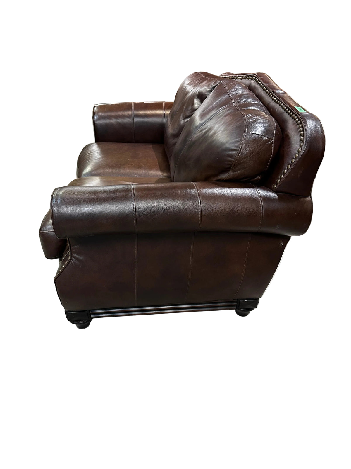 Brown Two Seater Sofa