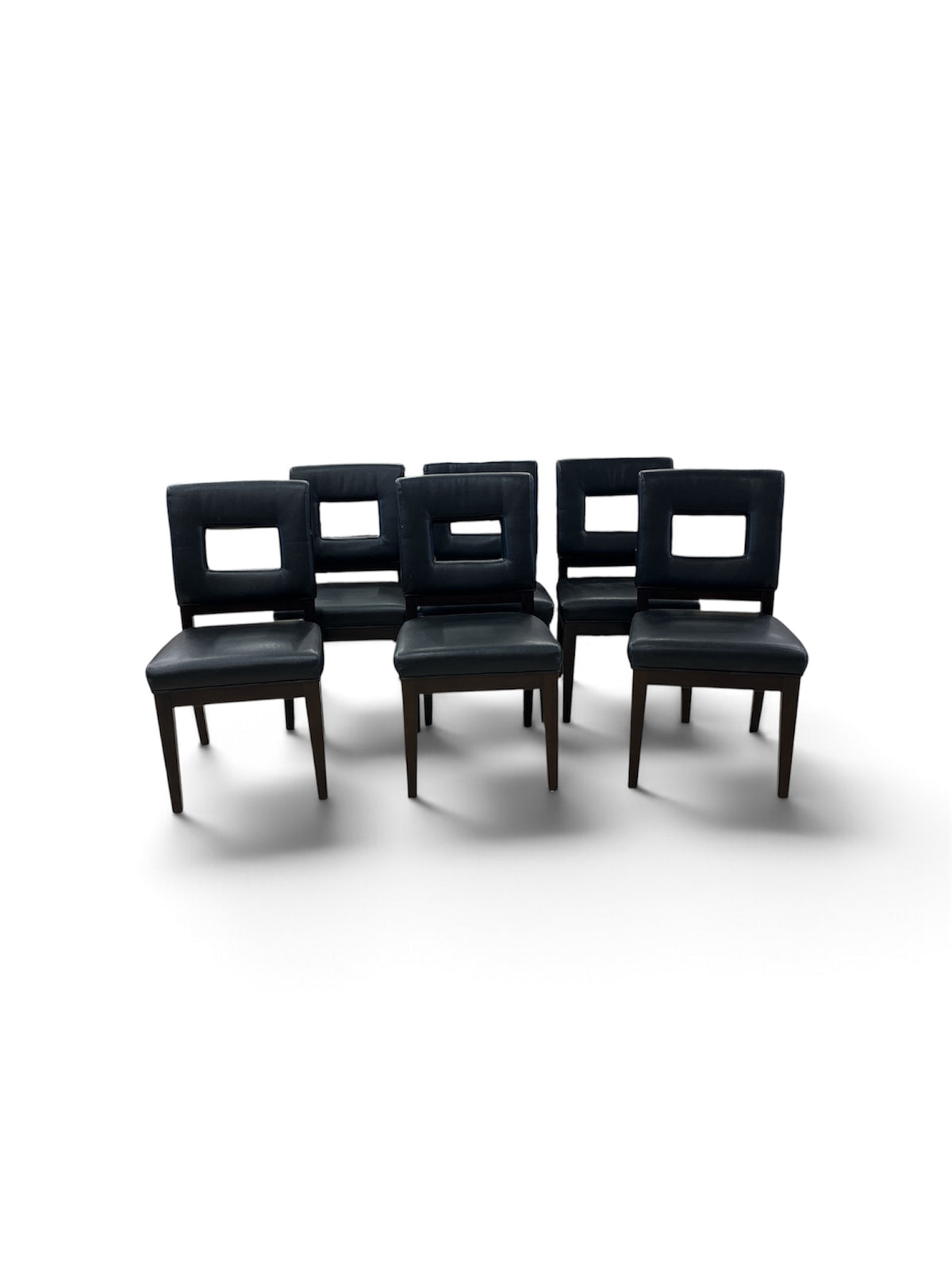 7 Piece Dining Set with Integrated Expandable Table