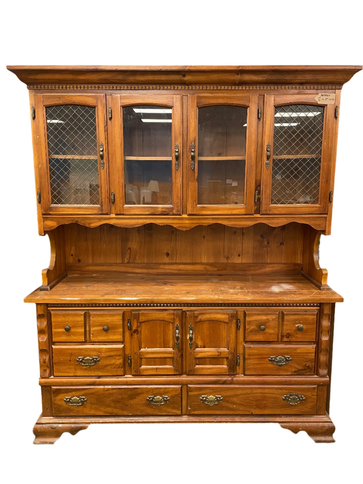 2pc. Farmhouse Hutch