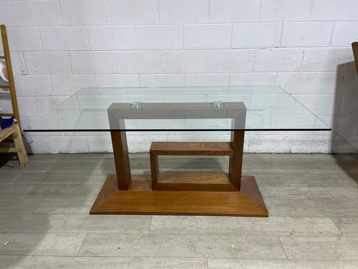 Modern Dining Table with Glass top