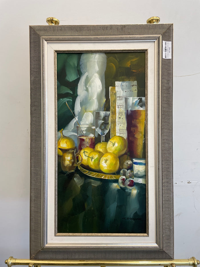 Still Life with Lemons and Glassware