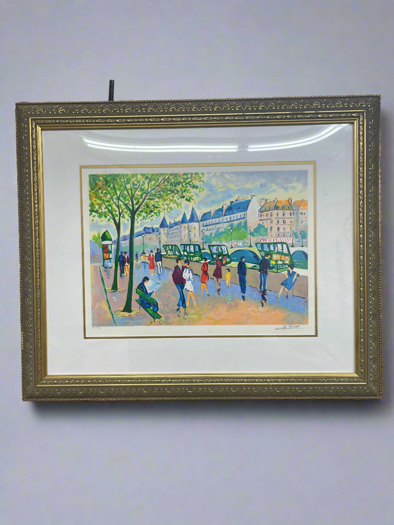 Paris - Bouquinistes sur les quais - Jean Claude Picot