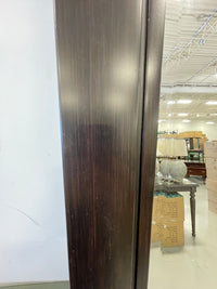 Tall Mirror in Dark Brown Woodgrain
