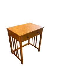Compact Desk With Pull Out Tray
