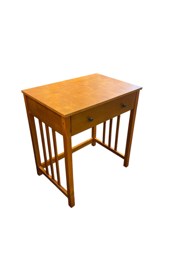 Compact Desk With Pull Out Tray