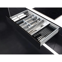 19×7.25×2–Inch Foil Roll Dispenser – Dark Ash Wood, 2‑Roll Capacity