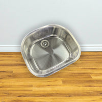 Single Bowl Kitchen Sink - Stainless Steel - 21" L x 23" W x 10" H