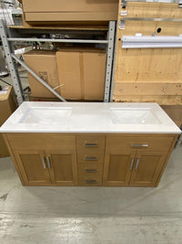 60-Inch  Double Sink Vanity