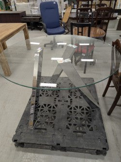 Glass Table Round