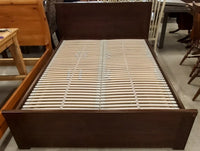 64-Inch Brown Wooden Bedframe