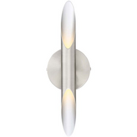 Bolero 2-Light Chrome Wall Sconce