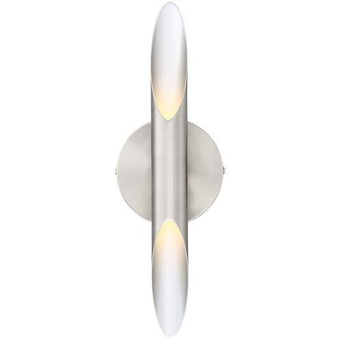 Bolero 2-Light Chrome Wall Sconce