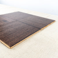 14" x 14" Red Oak 8-bar Parquet Flooring (17.5 sq ft/box) - Walnut