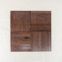 14" x 14" Red Oak 8-bar Parquet Flooring (17.5 sq ft/box) - Walnut