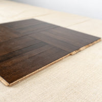 12" x 12" Maple 7-bar Parquet Flooring (60 sq ft/box) - Walnut