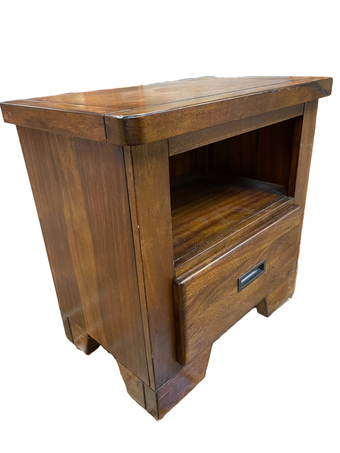 American Woodcrafters - Rustic Style Nightstand