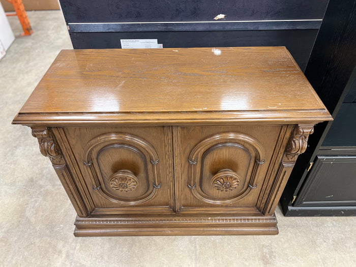 Dark Brown Hallway Table