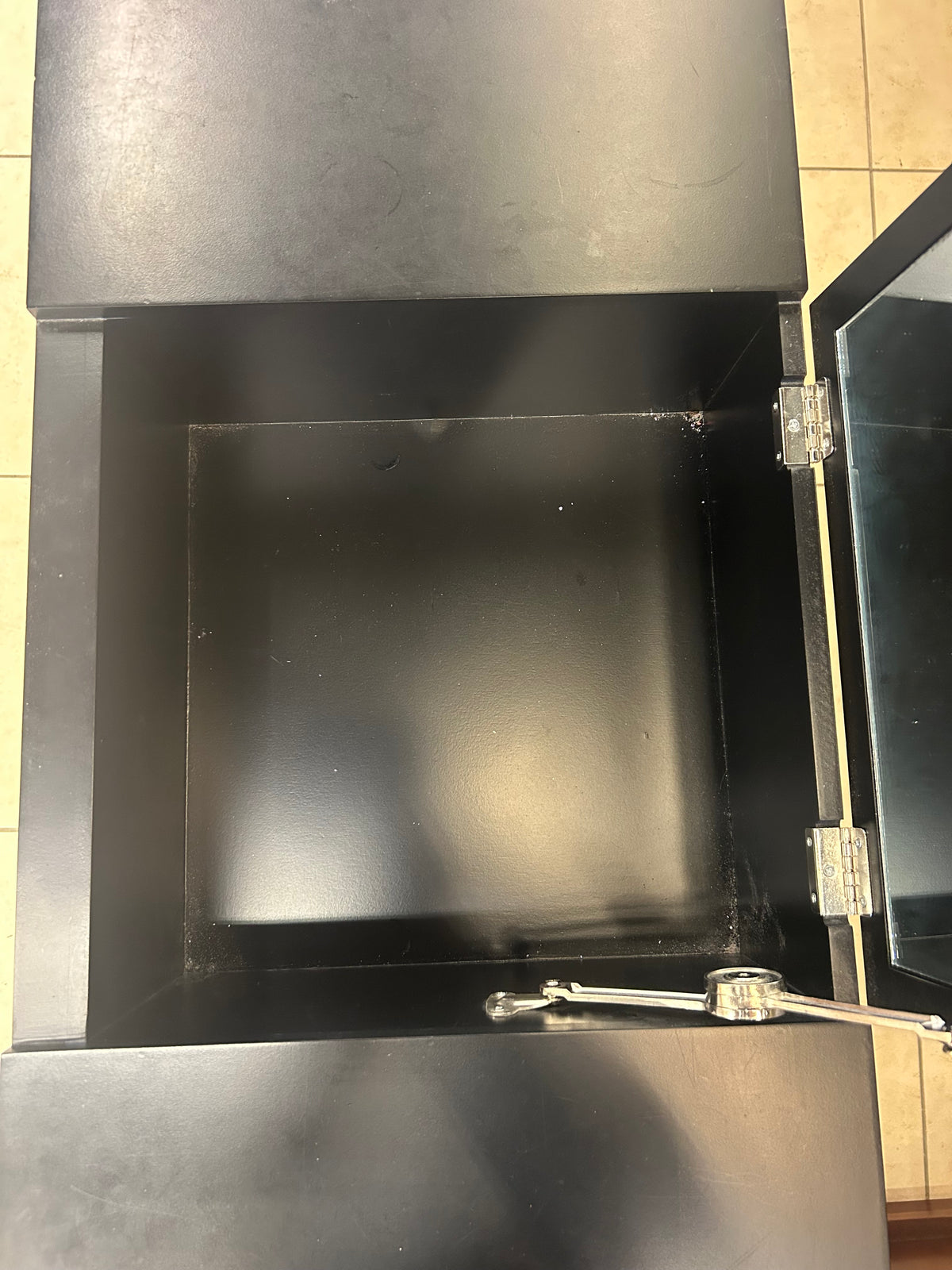 Noir Vanity Desk + Stool