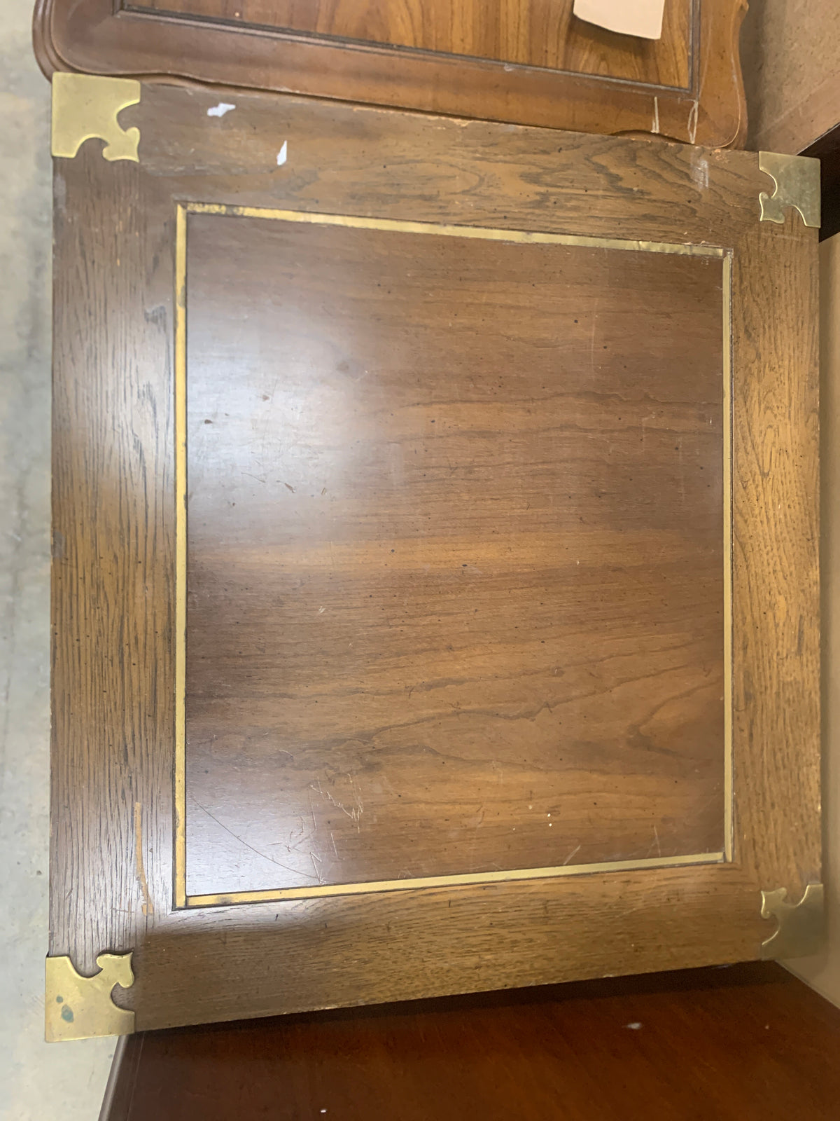 Vintage Hardwood Side Table