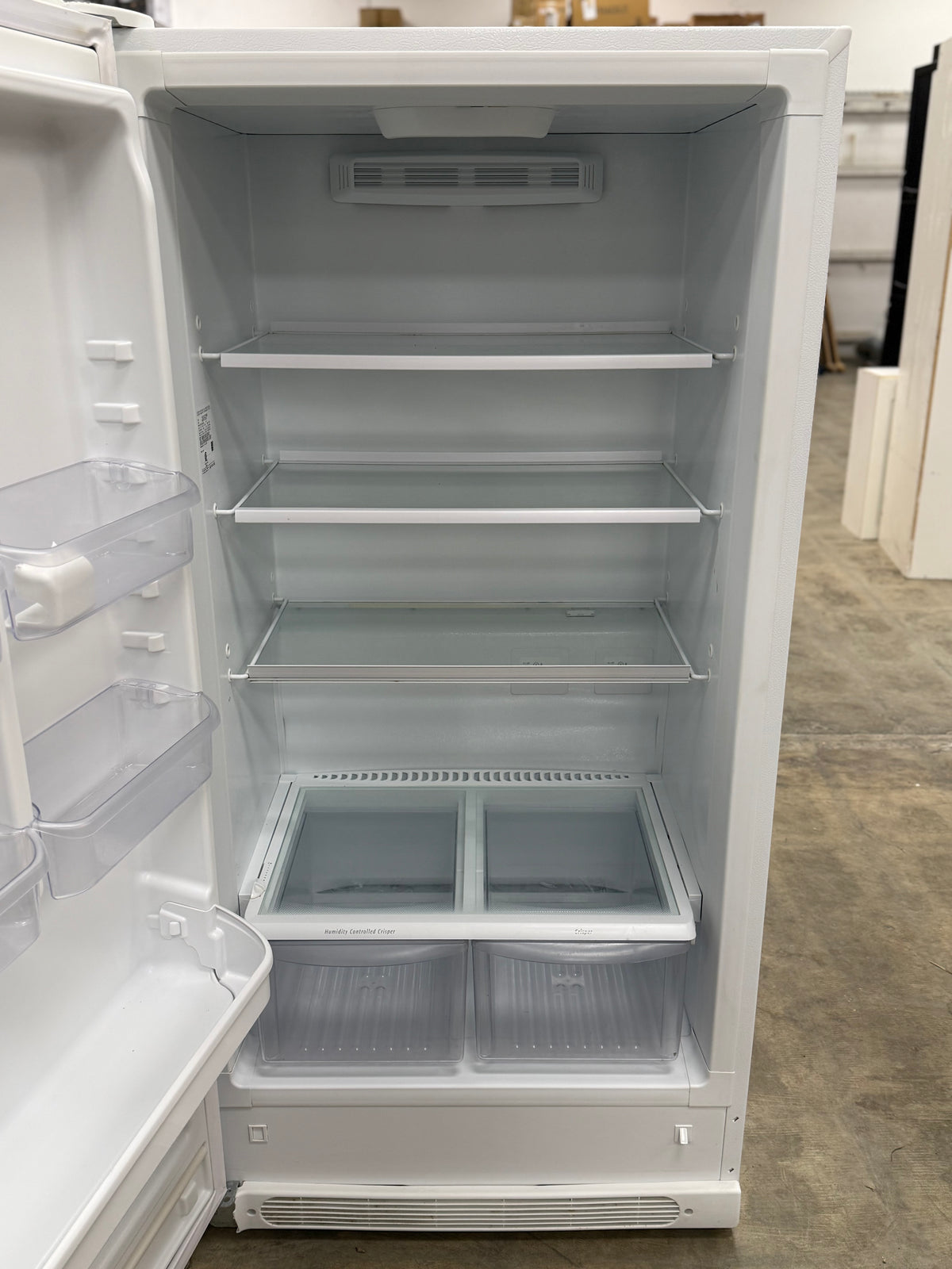White Frigidaire Full Fridge/ Full Freezer