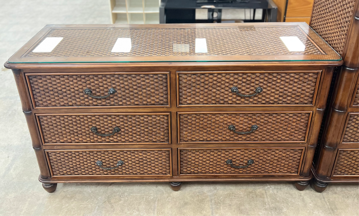 Boho Styled 6-Drawer Dresser