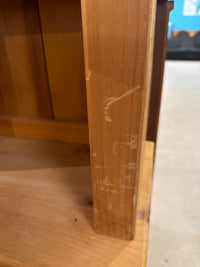 Wooden Shelf with Heart Cutouts