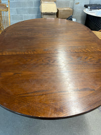 42" Diameter High Top Table w Leaf
